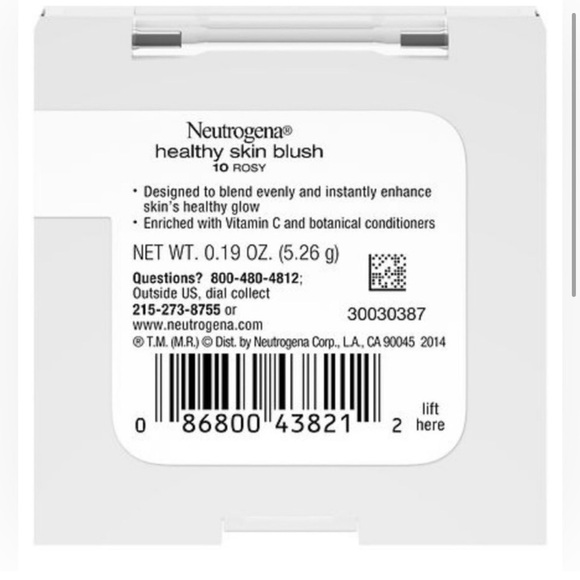 New Neutrogena Healthy Skin Blush Rosy 10 - Picture 2 of 7
